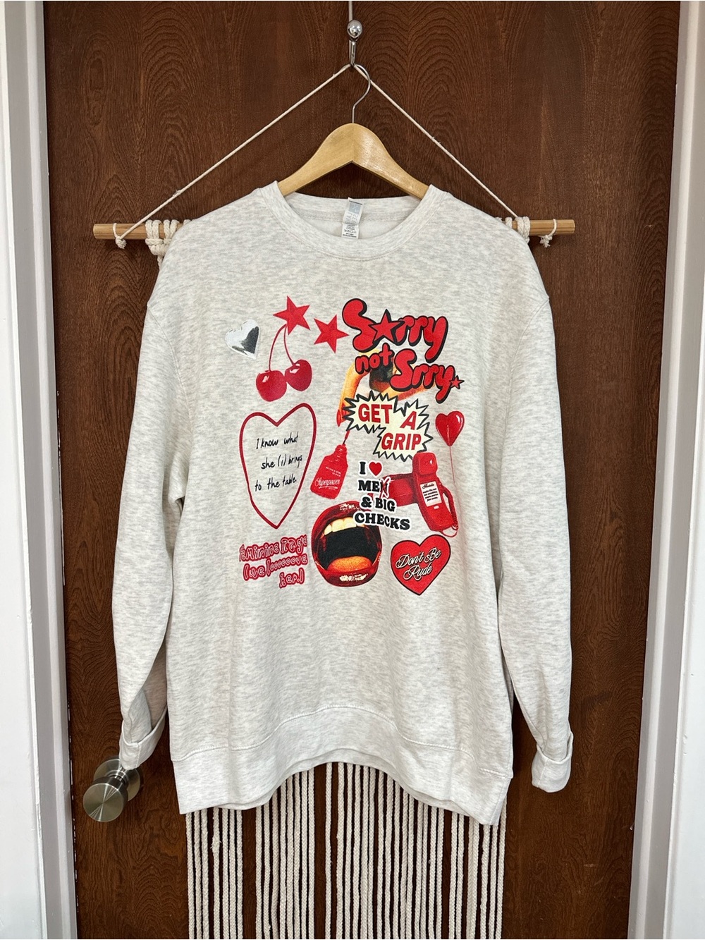 Shop Kristin Jones Valentine’s Charms Crewneck
